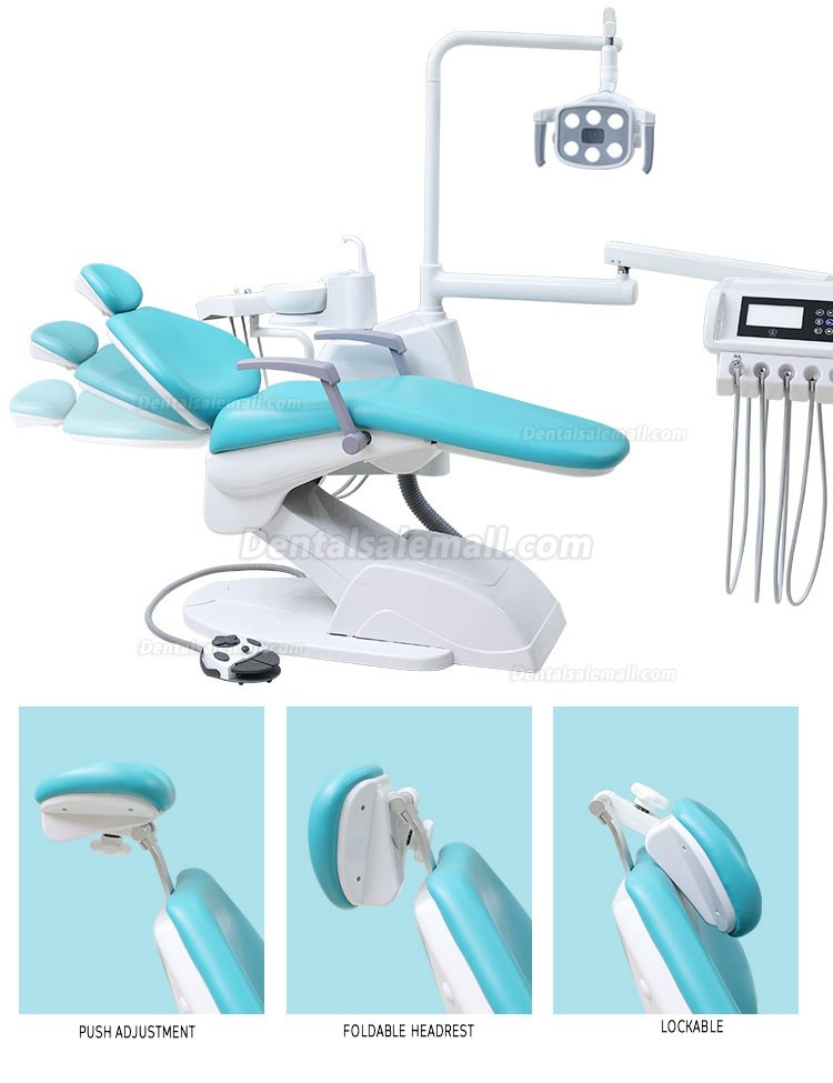 Tuojian® TJ-995A Adult Dental Chair Treatment Unit with Led Sensor Oral Light